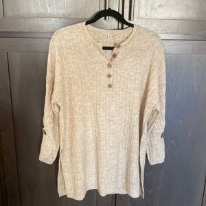 Free People Around The Clock Tunic and Jogger Set XS